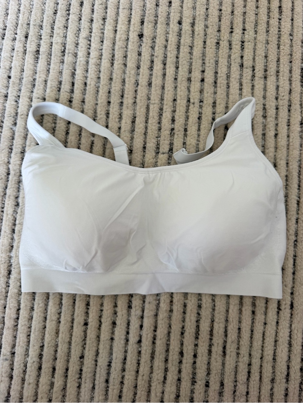 Shapermint White Seamless Wireless Comfort Bra 2XL 10024